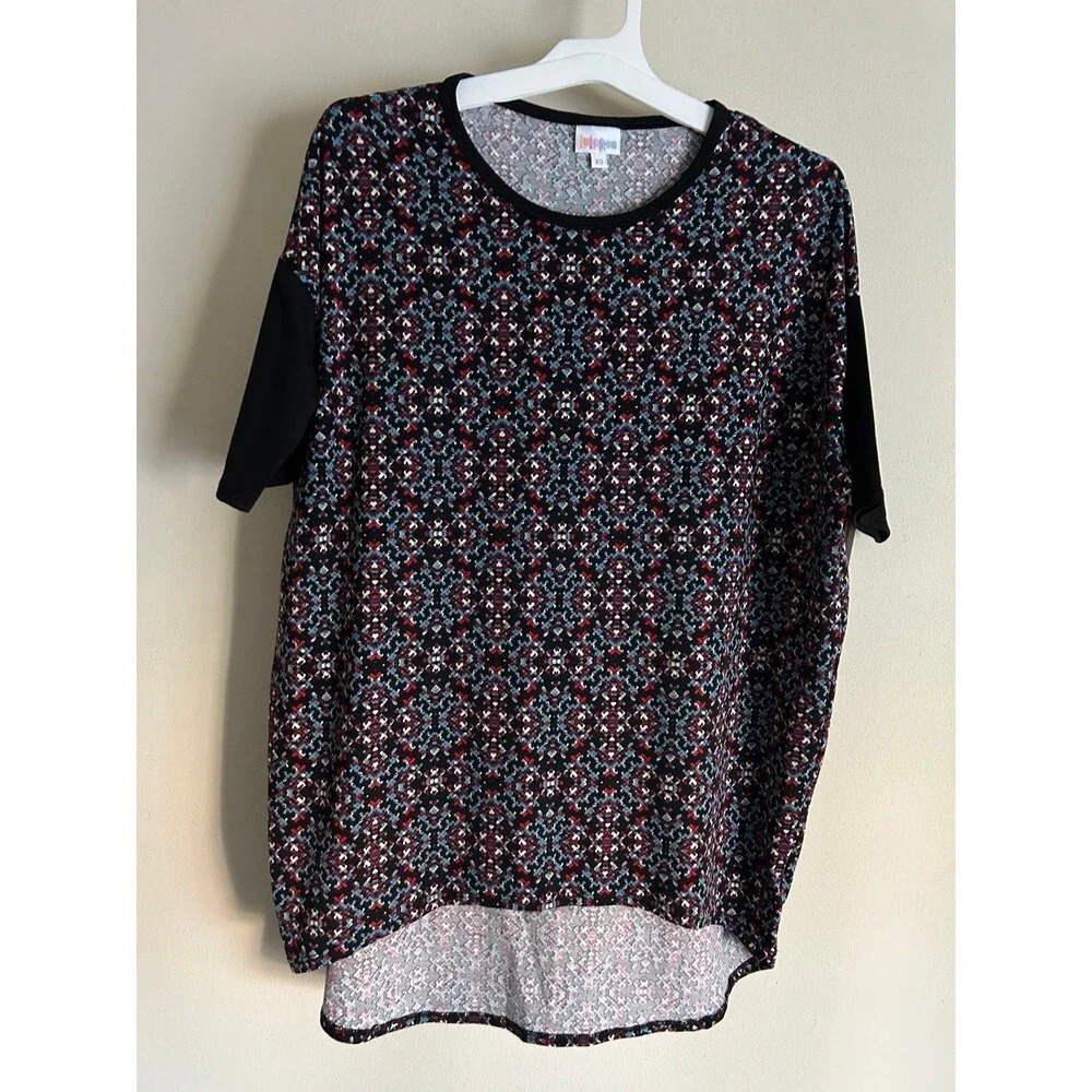 LuLaRoe Women’s Irma Tunic T-Shirt Top Size XS Multi Geo
